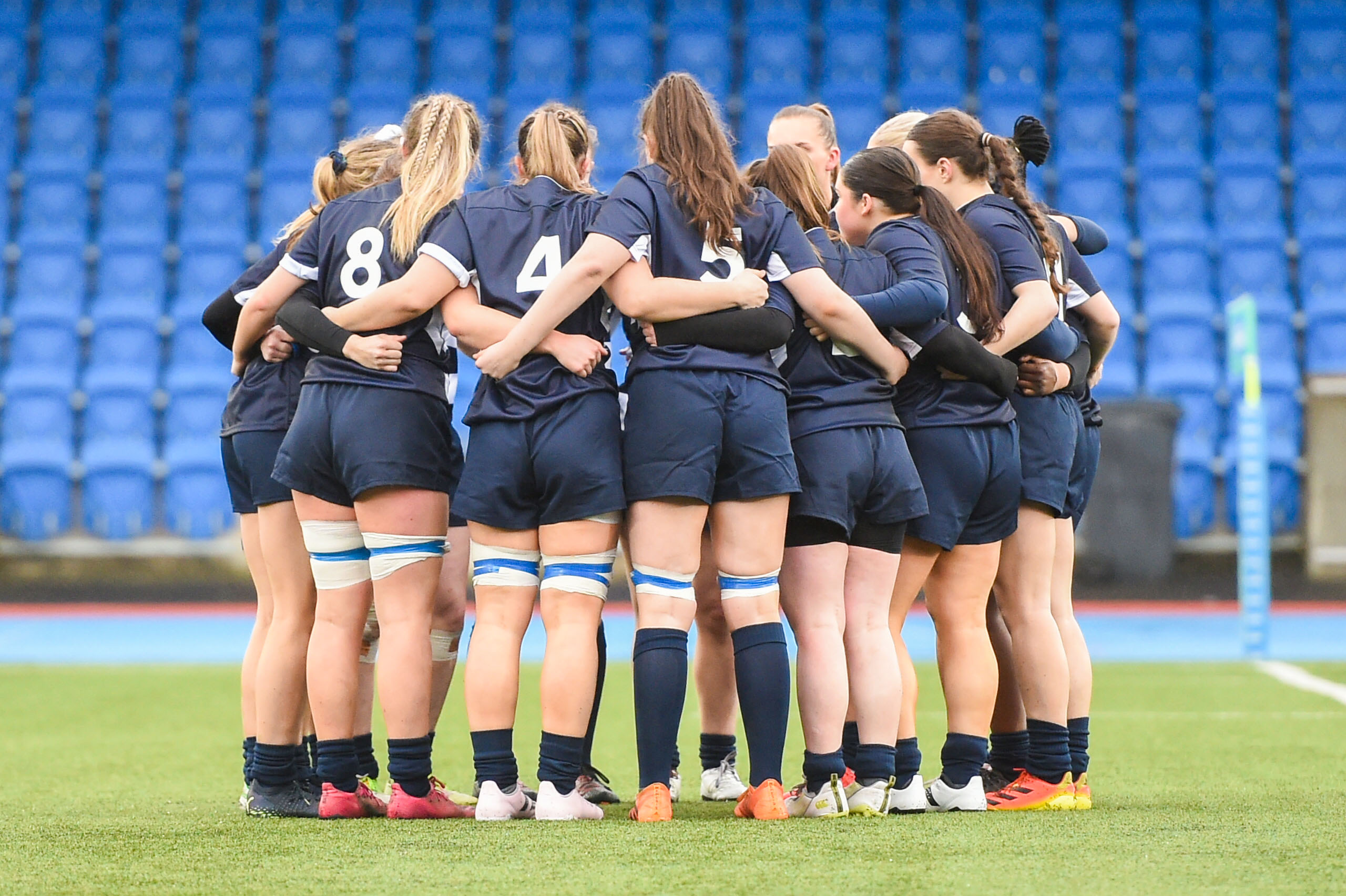 The Thistles and the Welsh Development XV at Scotstoun Stadium, on January 22 , 2023.