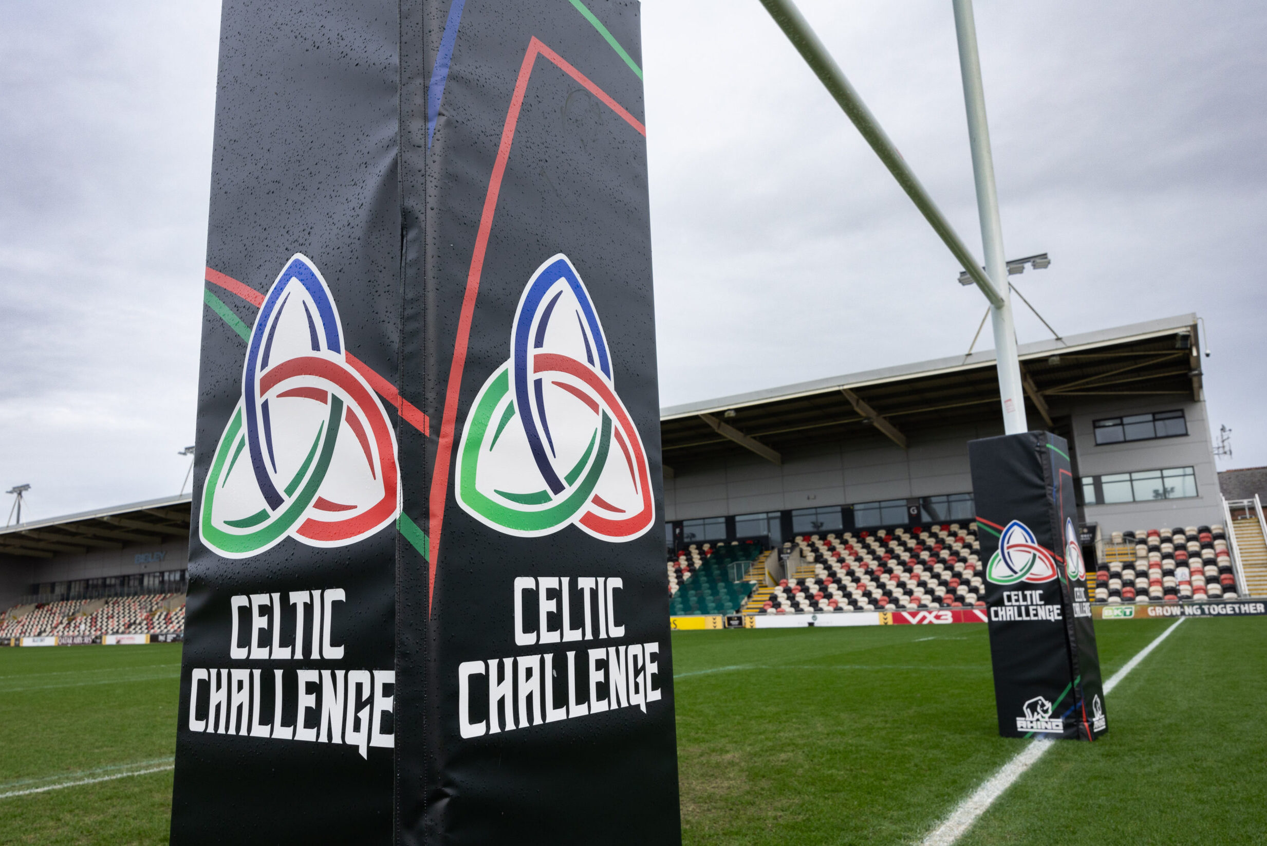 Rodney Parade set to hold the first Welsh derby match of the new Celtic Challenge series between Gwalia Lightning v Brython Thunder, 2023/24.